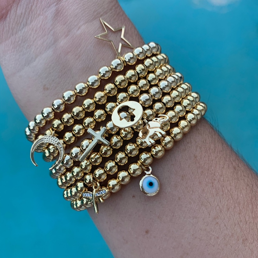 Golden bracelet.